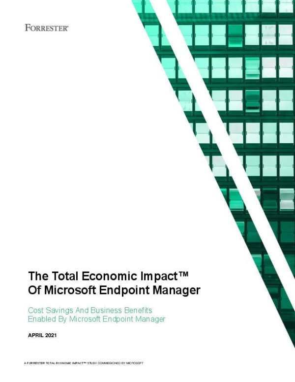 Forrester Research - Economic impact analysis